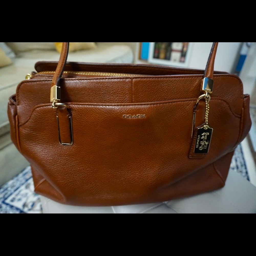 ♥️ Like-New Gorgeous Brown Coach Handbag